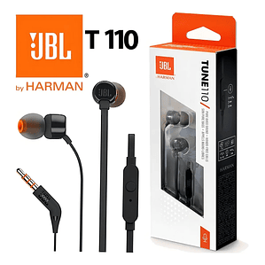 AUDIFONOS JBL TUNE/NEGRO TUNE 110
