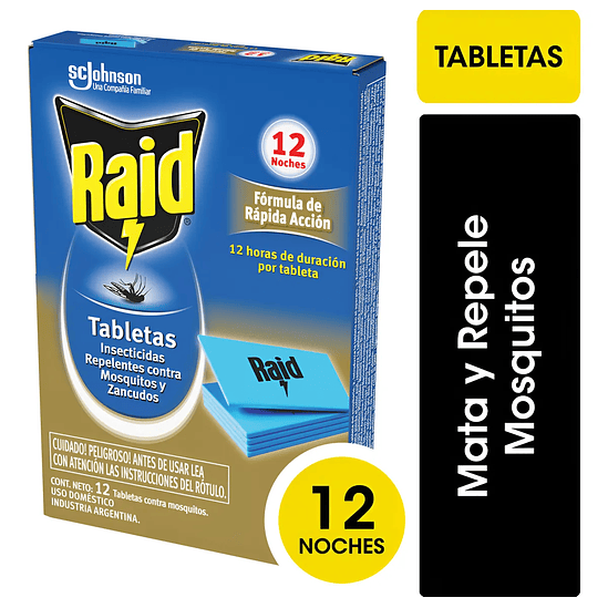 RAID ELEC.TABLETAS REPUESTO 12 UNID 1