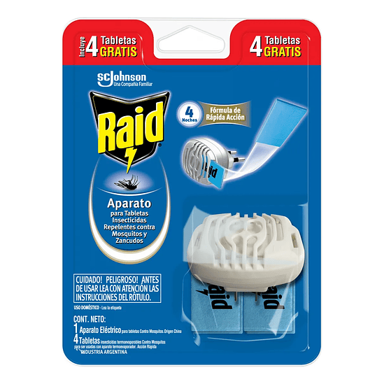 RAID ELECTRIC/TABLETAS ZANCUDOS 1