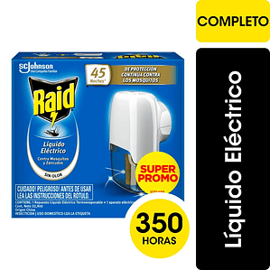 RAID LIQUIDO ELECTRIO C/LUZ IND.