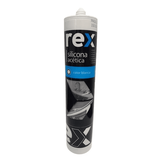 REX SILICONA ACETICA BLANCO INT/E 1