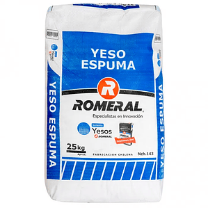 ROMERAL SACO YESO...25KG