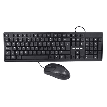 TECLADO+MOUSE TECNOLAB USB TL623 1
