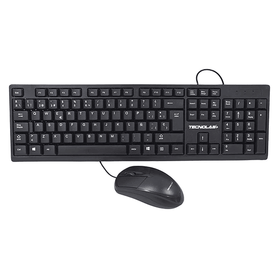 TECLADO+MOUSE TECNOLAB USB TL623 1