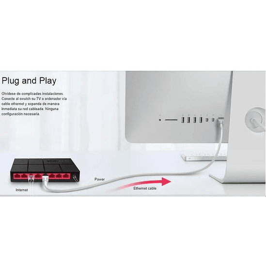 SWITCH MERCUSYS 8 PUERTOS 1