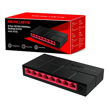 SWITCH MERCUSYS 8 PUERTOS 2