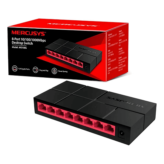 SWITCH MERCUSYS 8 PUERTOS 2