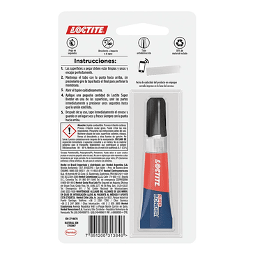 SUPER BONDER LOCTITE ORIG 3g 2