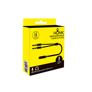 CABLE ADAPTADOR 1 JACK A2 PLUGS