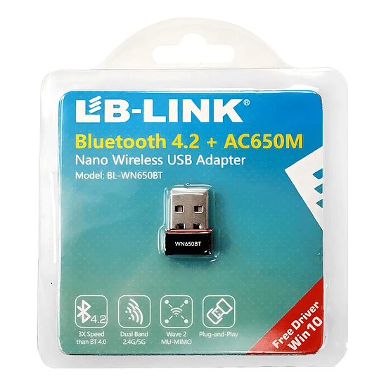 ANTENA DUAL LB-LINK BLUETOOTH 4.2+WIFI 1