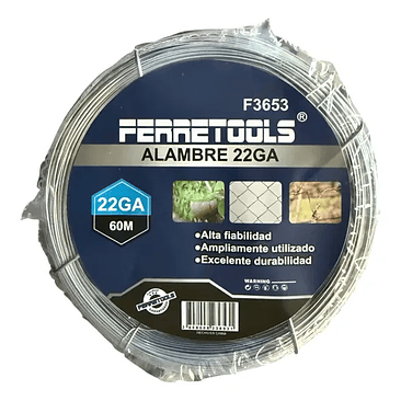ALAMBRE.22GAX60MTRS.GW2260 1