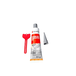 SILICONA RTVG ALTA TEMP.GRIS 85GR