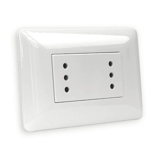 ENCHUFE DOBLE PUNTEADO 2927 1