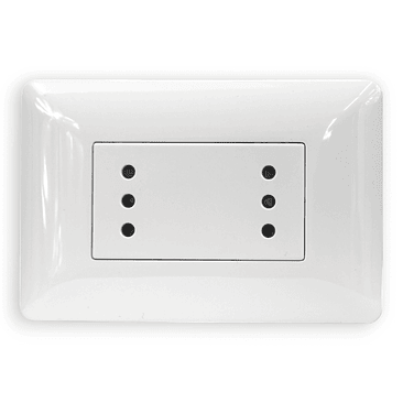 ENCHUFE DOBLE PUNTEADO 2927 2