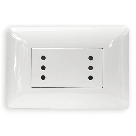 ENCHUFE DOBLE PUNTEADO 2927 2