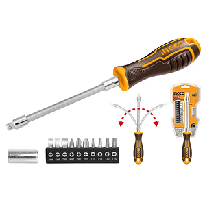 DESTORNILLADOR FLEXIBLE SL/PH/T 12PCS INGCO