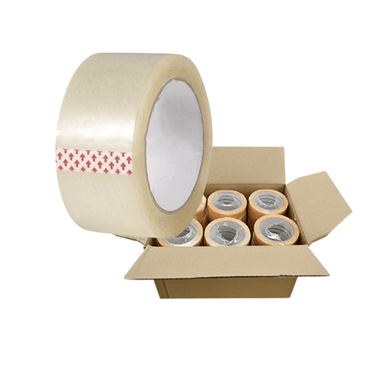 CINTA EMBALAJE TRANSP. 40MX48MM 1