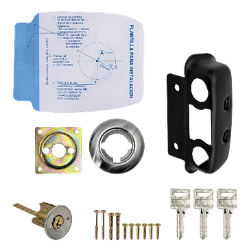 CERRADURA DE SOBREPONER 802  3
