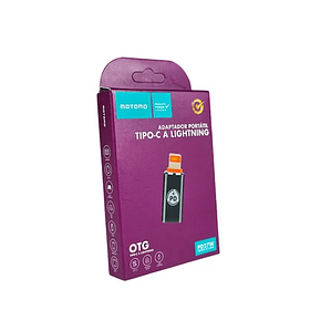 ADAPTADOR OTG TIPO C A LIGHNING motomo