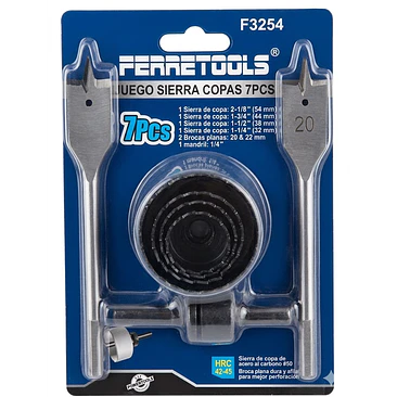 JUEGO DE SIERRA COPA 7PCS Ferretools 1