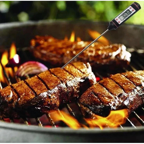 Termómetro Digital Cocina Temperatura Alimentos Carnes 6