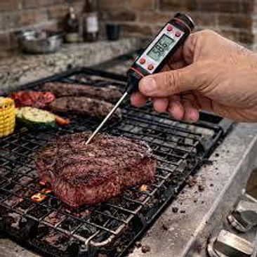 Termómetro Digital Cocina Temperatura Alimentos Carnes 8