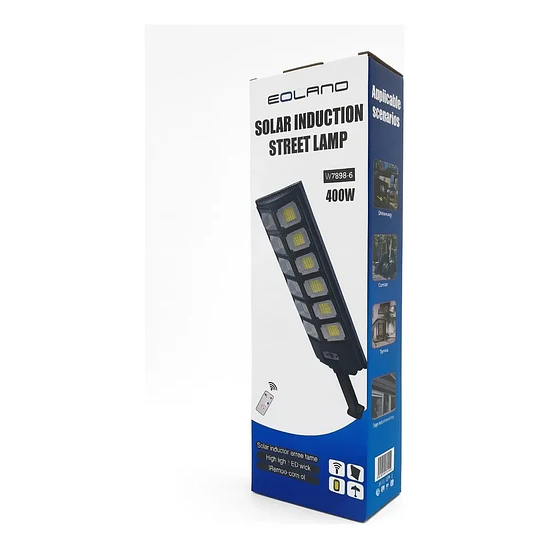 Foco LED Solar 500W Exterior con Sensor Movimiento y Control Remoto 3