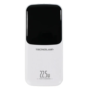 Powerbank 15000mAh 225W con Cables Integrados Blanco - SC 1