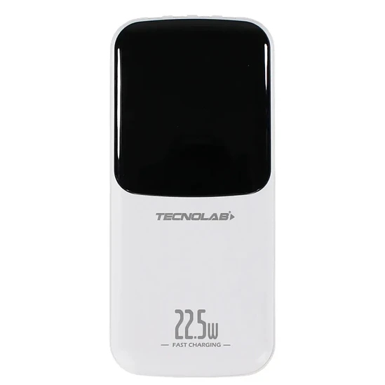 Powerbank 15000mAh 225W con Cables Integrados Blanco - SC 1