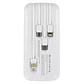 Powerbank 15000mAh 225W con Cables Integrados Blanco - SC - Miniatura 2