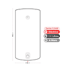 Termo Eléctrico Muro Albin Trotter AT-WB 100 Lts 3