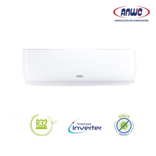 Aire Acondicionado Anwo Fresh Air R32 WiFi Inverter 12.000 Btu 2