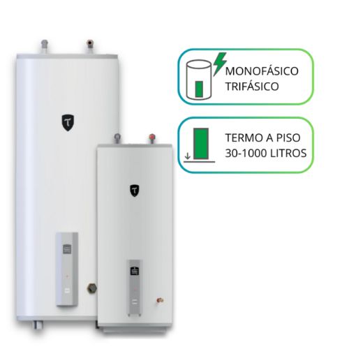 Termo Eléctrico Piso Trotter Industrial 1000 Lts (380V) (27,0kW) (Galvanizado) 4