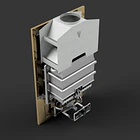 Calefon Mural a Gas Trotter Industrial Merlin 16 Lts (Gas Licuado) (Tiro Natural) 5