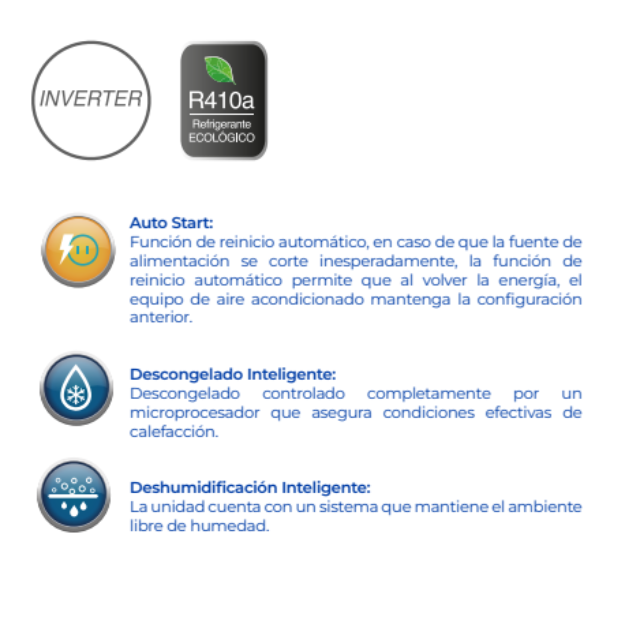 Aire Acondicionado Split Ducto Clark Inverter 24.000 Btu (R-410A) (220V) 2