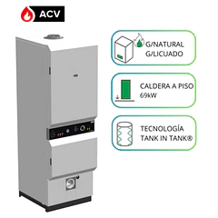 Caldera de Pie Trotter Industrial HeatMaster 60N (Gas Natural/Licuado) (69 kW)