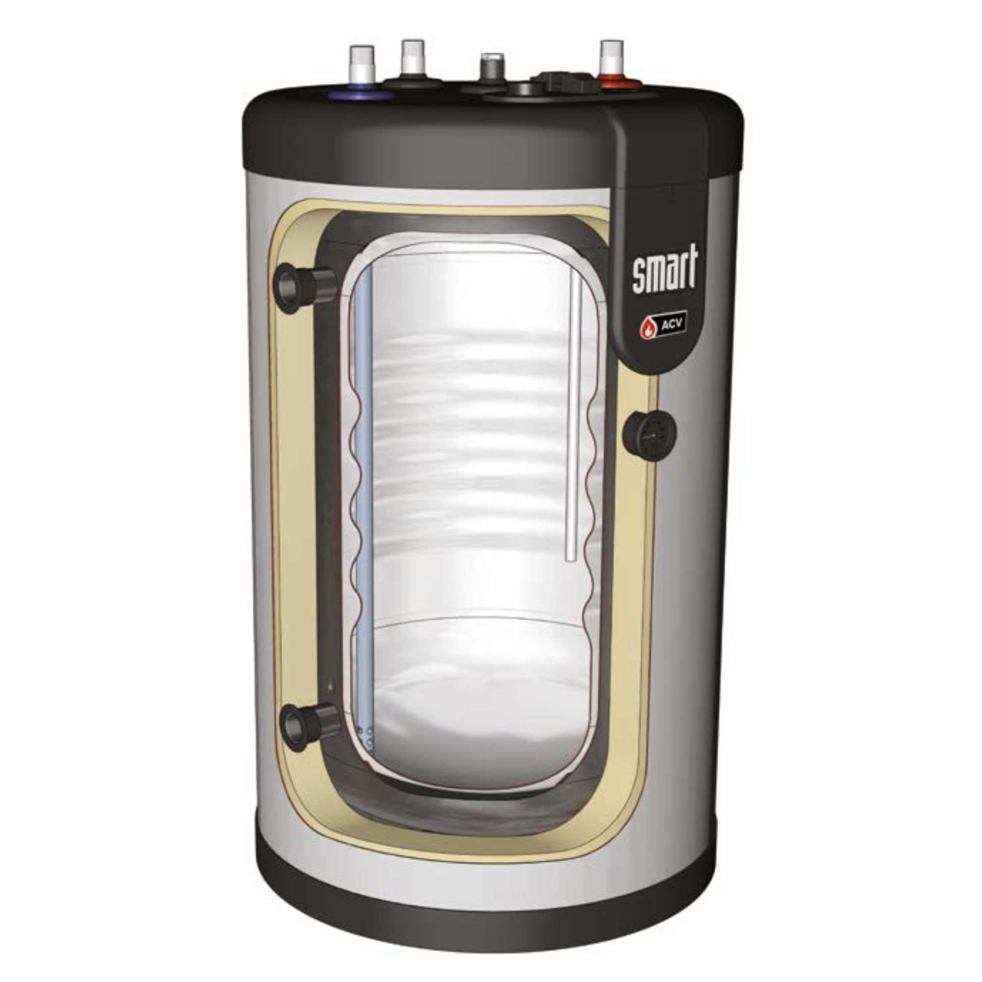 Acumulador Trotter Industrial Smart 420L (Tank in Tank) (Acero Inoxidable) 2