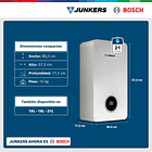 Calefon Mural a Gas Bosch Therm 5600F 21 Lts (Gas Licuado) (Tiro Forzado) 2