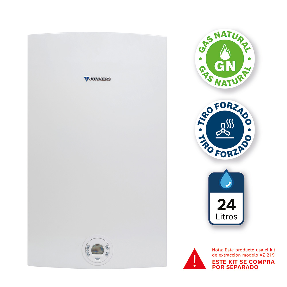 Calefon Mural a Gas Bosch Therm 6700 S 24 Lts (Gas Natural) (Tiro Forzado) 2
