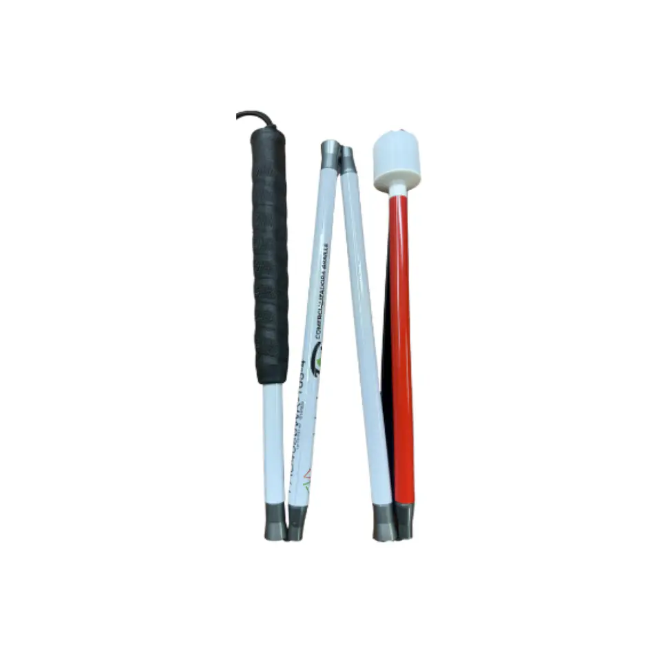 Bastón blanco plegable Ambutech 100 cm 5