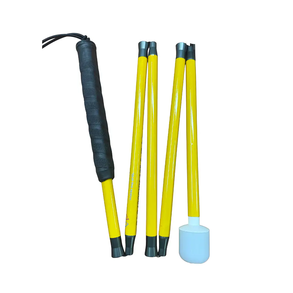 Bastón Amarillo Plegable Ambutech 110 cm 4