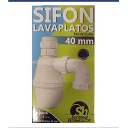 SIFON LAVATORIO CURVA 32MM