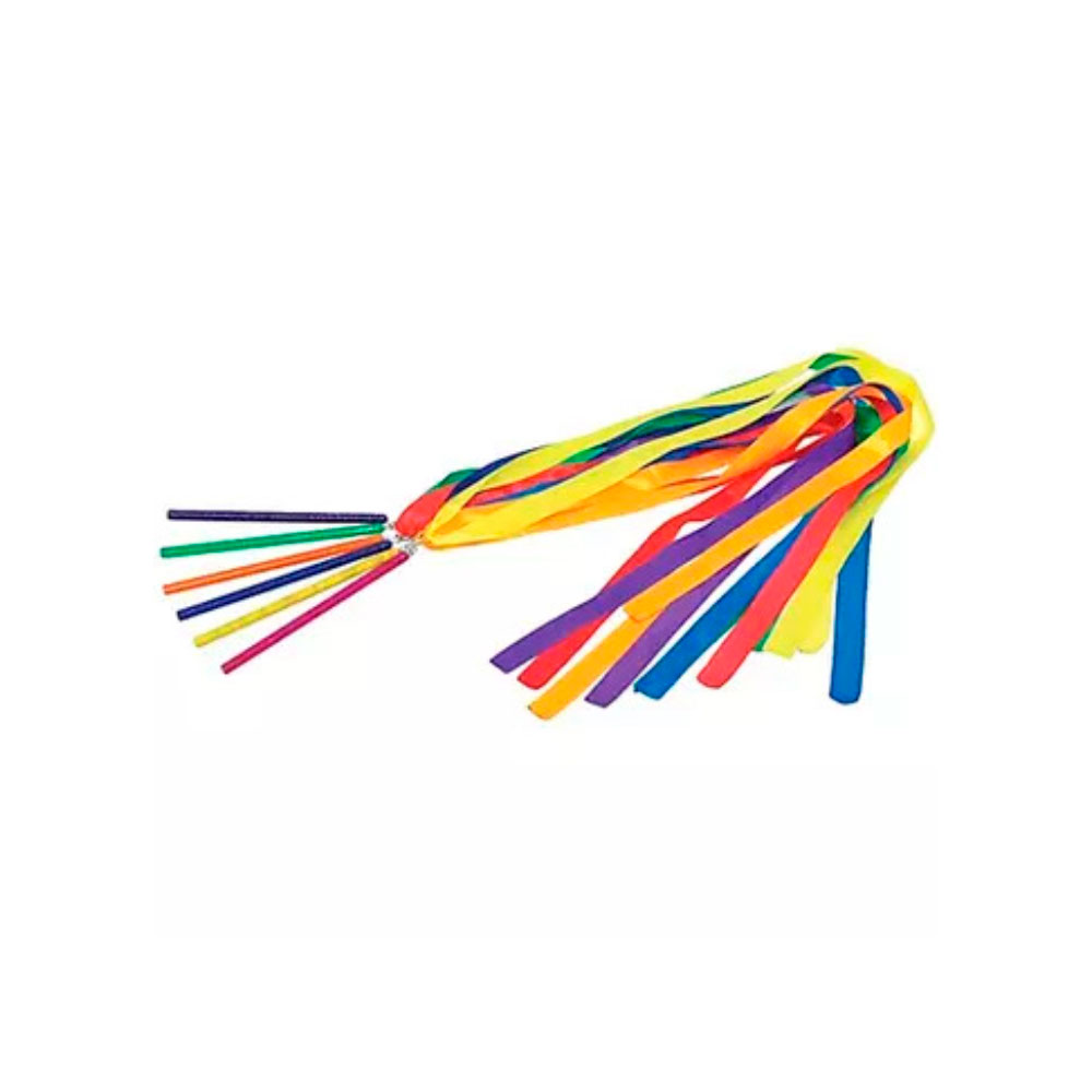 Cintas Rítmicas 6 colores mango corto .