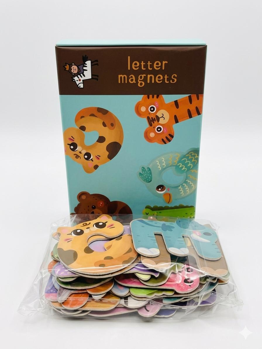 Letras Magneticas Animales 26pcs