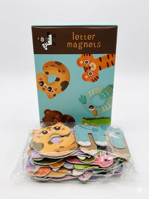 Letras Magneticas Animales 26pcs