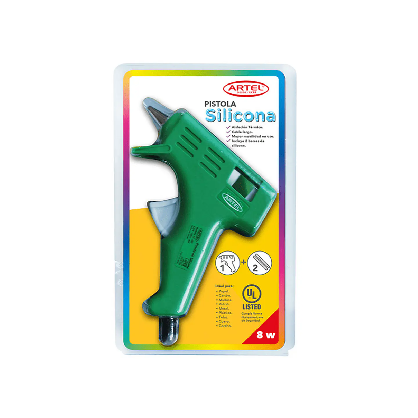 Pistola de Silicona Caliente Artel 7mm  1