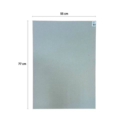 Cartón Piedra Gris  55*77cm*1,5mm