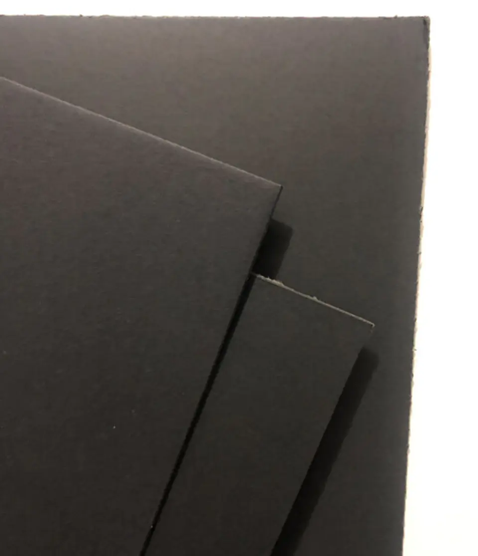 CARTON PIEDRA NEGRO 55*77cm*1.4mm 2