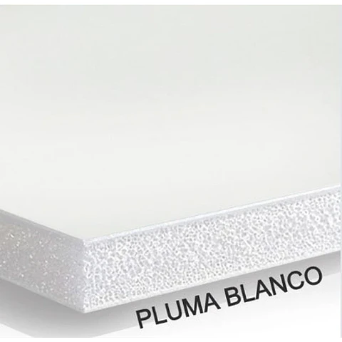 Cartón Pluma Blanco 50*70cm*3mm