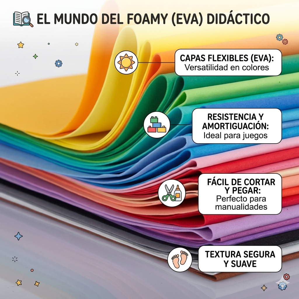 Goma Eva 40*60cm Lisa 10unidades